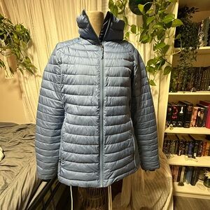 Columbia Women's Light Blue Puffer Jacket